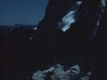 Alpeak. Jorasses, Walker muturra nabarmenduz
