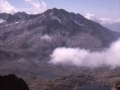 Aigüestortes i Estany Sant Maurici Parke Nazionaleko gailurrrak eta lakua