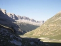 Ordesako bailararen bista Monte Perdido menditik