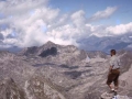 Aigüestortes i Estany Sant Maurici Parke Nazionaleko gailurrrak eta lakua