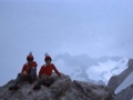 Unai eta Oier San Martin Picos de Europa Parke Nazionaleko mendi gailur batean