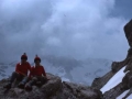 Unai eta Oier San Martin Picos de Europa Parke Nazionaleko mendi gailur batean