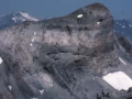 Cilindro de Marboré mendi gailurra eta laku izoztua, Ordesa eta Monte Perdido Parke Nazionalean