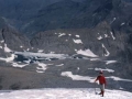 Unai San Martin Cilindro del Lago Marboré eta Tucarroya-n eta, atzean, Marboré lakua