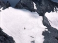 Monte Perdido mendia Lago Helado lakutik ikusita, Ordesa eta Monte Perdido Parke Nazionalean