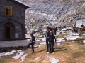 Unai eta Oier San Martin Goriz-ko mendi-aterpean, Ordesa eta Monte Perdido Parke Nazionalean