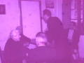 Jose Mari Satrustegi Erronkaribarko emakume talde batekin