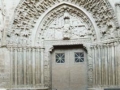 Portada gótica de la parroquia de Santa María