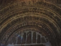 Detalle de la portada Speciosa del Monasterio de San Salvador de Leyre