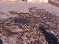 Clunia Sulpicia erromatar hiriko aztarnetan dagoen foroko ´domus´-ko mosaikoa