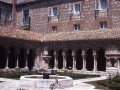 Santa Maria la Real de Las Huelgas monasterioa istertarraren klaustro erromanikoa, ´Las Claustrillas´ bezela ezagutzen dena