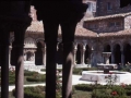 Santa Maria la Real de Las Huelgas monasterioa istertarraren klaustro erromanikoa, ´Las Claustrillas´ bezela ezagutzen dena