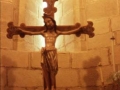 Santo Sepulcro Elizan aurkitzen den Kristo erromanikoaren eskultura tailua