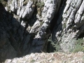 San Martin Harriko leizerako sarrera
