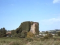 Ruinas de la fortificación del castillo de los señores de Saint-Pée-sur-Nivelle