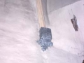 Igeldoko San Pedro elizako bobedan dagoen angeludun mentsularen detailea