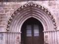 Portada románica de la iglesia de San Miguel de Idiazabal