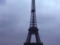 Eiffel Dorrea eta inguruko jardinak Trocadero plazatik