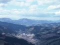 Eibar udalerriaren ikuspegi panoramikoa