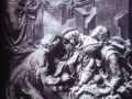 Briviesca-ko Santa Klara monasterioko erretaula errenazentistaren xehetasunaren erreprodukzioa