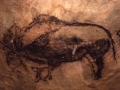 Santimamiñe kobazuloan dagoen bisonte baten labar-pintura