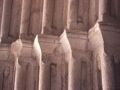San Bartolome parroki-elizako portada erromanikoaren xehetasuna