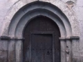 Portada románica de la iglesia parroquial de Santa Marina de Argisain