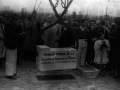 Burgosko Osasun etxearen lehenengo harria jartzeko ekitaldia