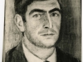 Antonio Valverdek Iñaki Linazasorori eginiko marrazkiaren erreprodukzioa