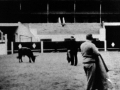 Ignacio Zuloaga toreando en la plaza de toros de Azpeitia