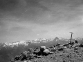 Auñamendi. Erdialdeko Pirinioen bista panoramikoa tontorretik