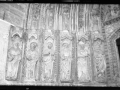 "Deva. Detalles de la puerta gótica. Friso de los apóstoles del siglo XV"