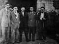 Euskal idazleak. Koldo Mitxelena, Pio Baroja, Angel Irigaray, Antonio Arrue eta Julio Caro Baroja
