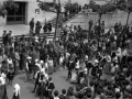 "Fiesta Vasca infantil. Cortejo con tocas corniformes"