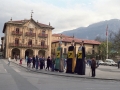 Jóvenes y gigantes en la plaza de los Fueros