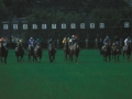 Carrera de caballos en el hipódromo de Lasarte