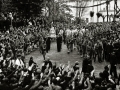 LLEGADA A IRUN DE LA VIRGEN DE COVADONGA PROCEDENTE DE PARIS. (Foto 1/3)