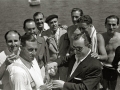 LOS ACTORES RAUL CANCIO Y MANOLO MORAN EN LA BAHIA DE LA CONCHA. (Foto 1/1)