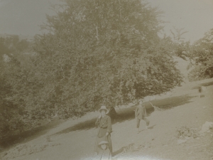 Joakin Elosegi eta Baldomera Olarreaga Larraunen