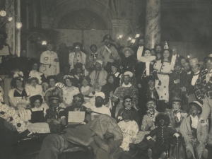 Lagun taldea mozorroturik ihauteritan