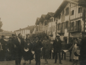 Polikarpo Elosegi Ainhoan dantzan