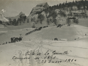 Eski lehiaketa Gouretteko pistetan