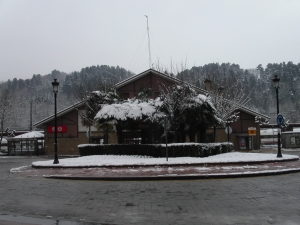 Estación de ferrocarril.