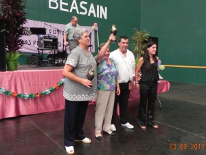 Hortensia y compañera