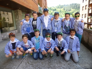 cuadrillan egunean gastetxoak.