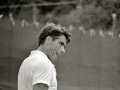MANOLO SANTANA DURANTE UN PARTIDO DE COPA DAVIS EN EL CLUB DE TENIS DE SAN SEBASTIAN. (Foto 13/20)