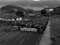 Marcha hacia Arantzazu por la paz