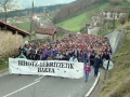 Marcha por la paz hacia Arantzazu