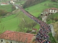 Marcha por la paz hacia Arantzazu