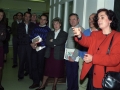 La consejera de Cultura del Gobierno Vasco, Mari Karmen Garmendia, en un acto en la Casa de Cultura
